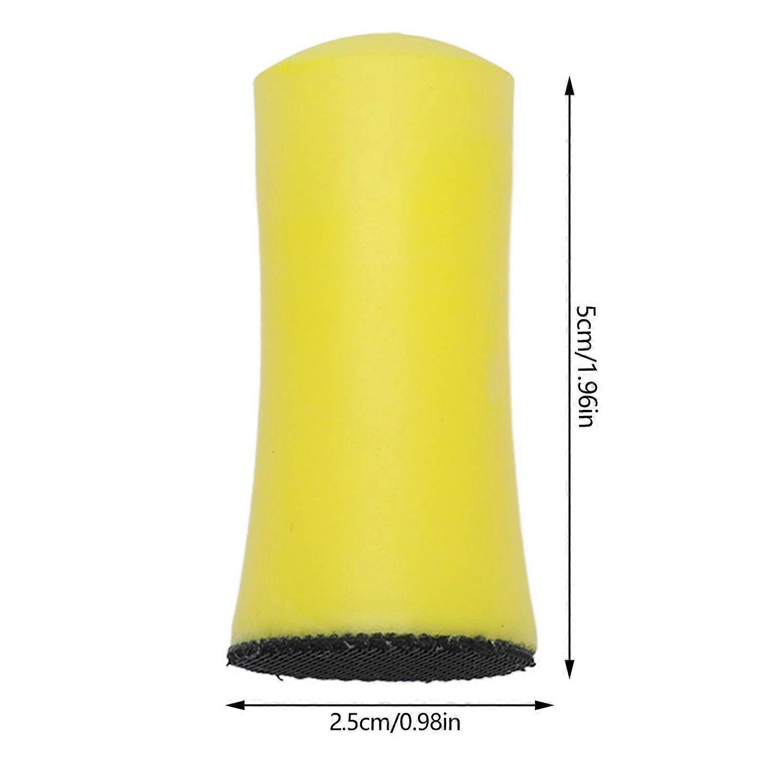 5 Pcs 1" Hand Sanding Block Kit, Round Polishing Pads for Car Cleaning