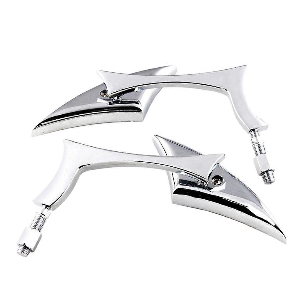 Lightweight Rear View Glass Aluminum Rearview Glass Adjust Viewing Angles Set
