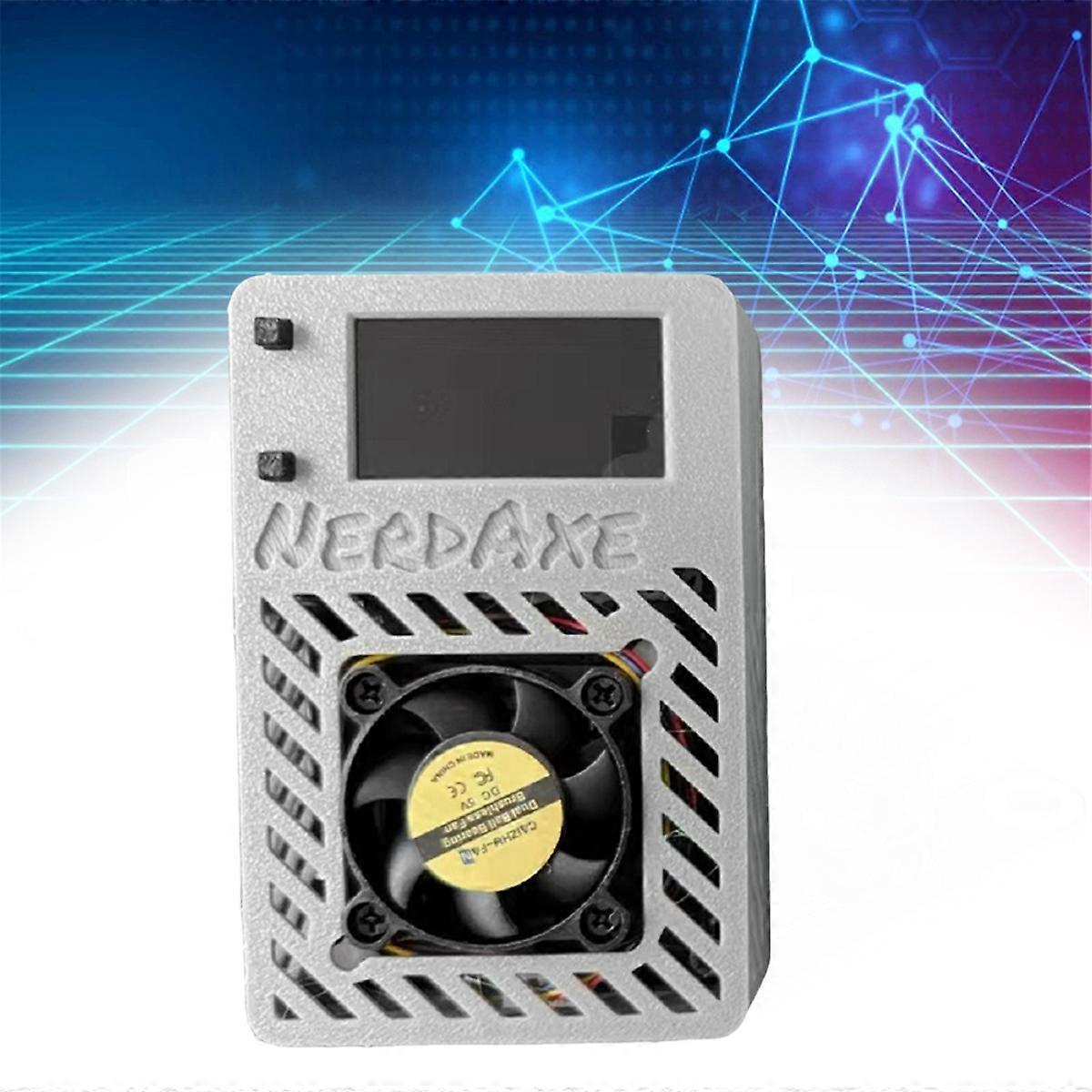 NerdAxe Miner Nerdminer con Pantalla 500Gh/S S19XP BM1366 ASIC Bitaxe  Bitcoin Micro-Miner Lotería Minería