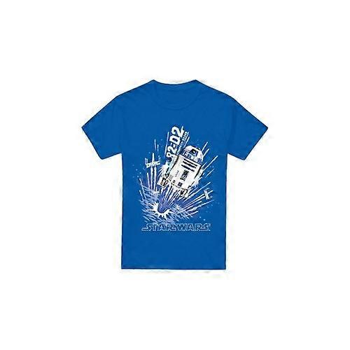 Star Wars Mens Blast Off R2-D2 T-Shirt