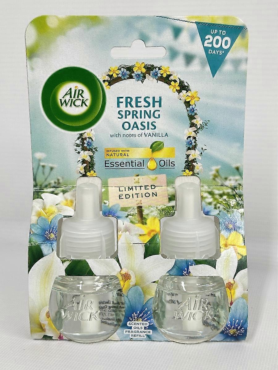 2 x Luftveke Plugg i Oljepåfyllning - Fresh Spring Oasis