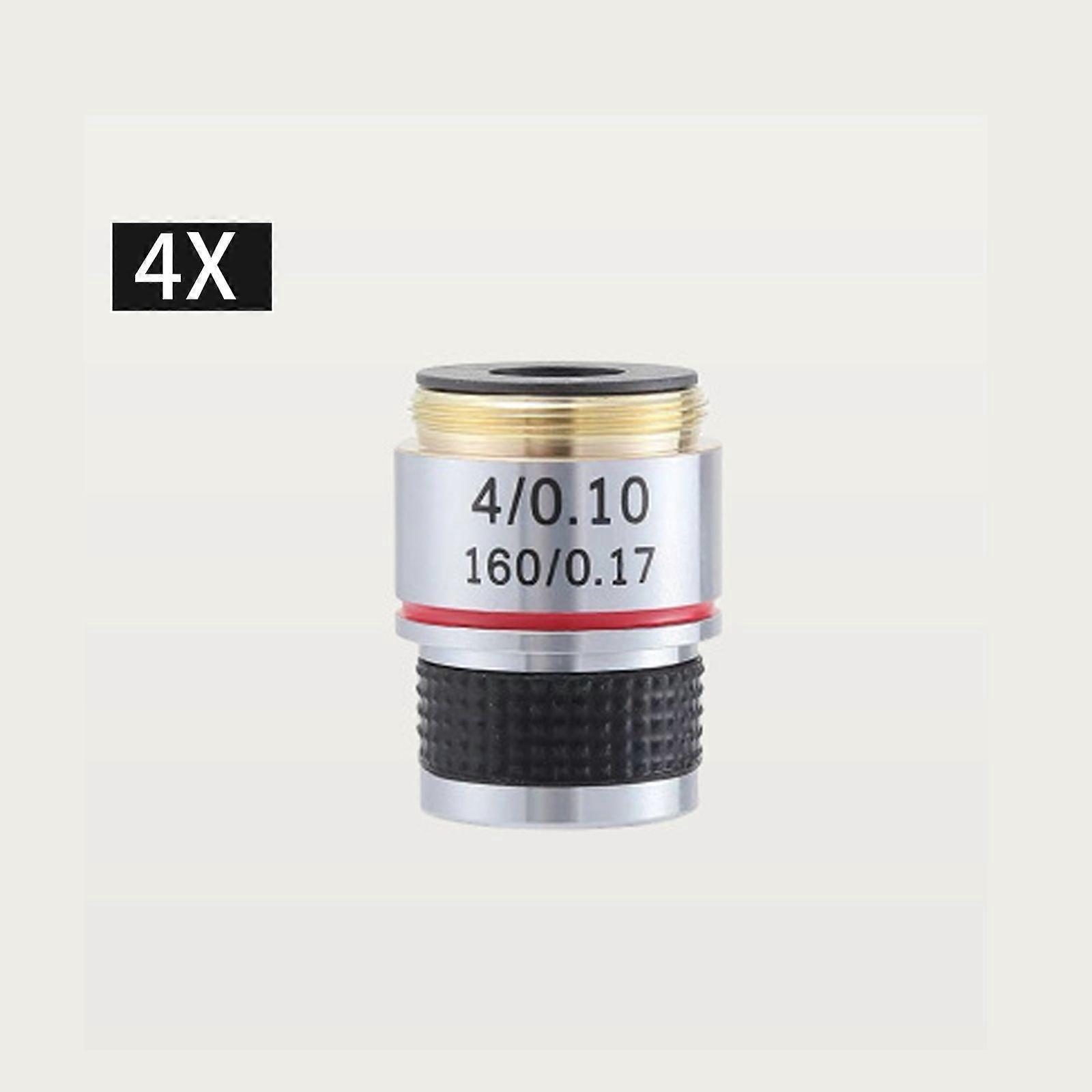 4X 10X 20X 40X 60X 100X Achromatic Objective Lens for Biological Microscope 18TO