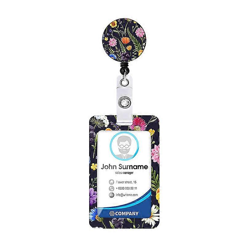 INF Cute Sloth ID Card Holder with Extendable Yo-Yo Model A06