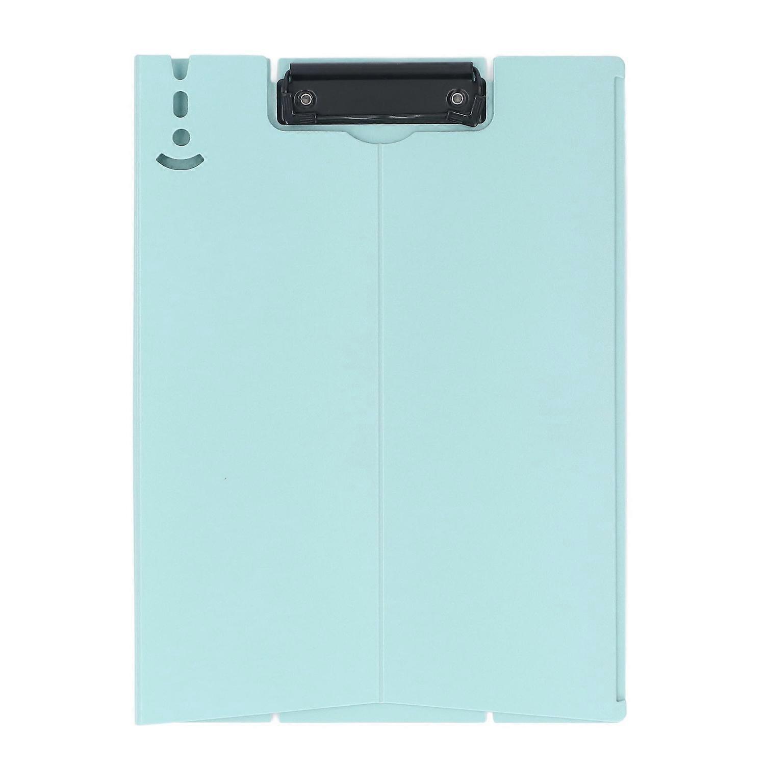 Standing Clipboard Desktop A4 Document Holder Students Standing Writing Drawing Clipboard Blue