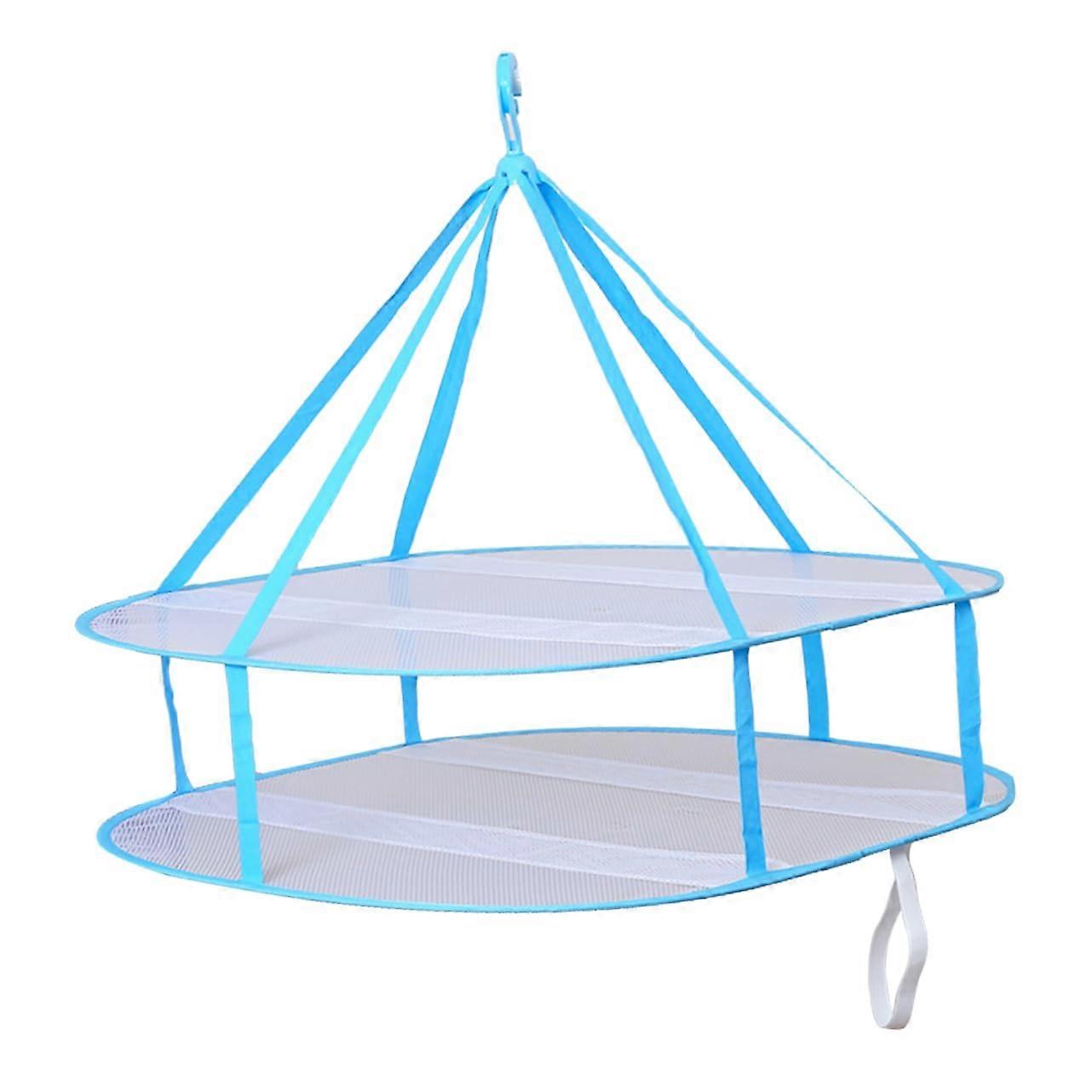 2 Folding Clothes Drying Racks Foldable for Drying Socks