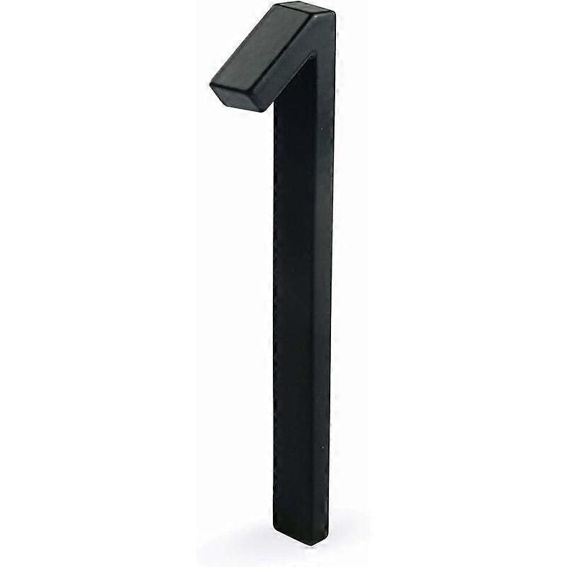 Floating House Number Plate, 5-Inch, Modern Design