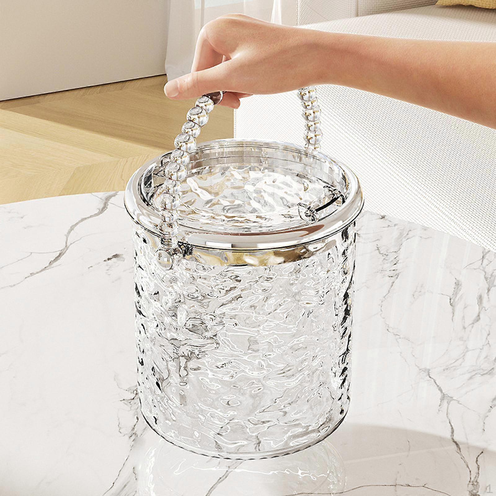 Small Food Waste Bin Compost Garbage Basket Wastebasket for Gardening Cooking