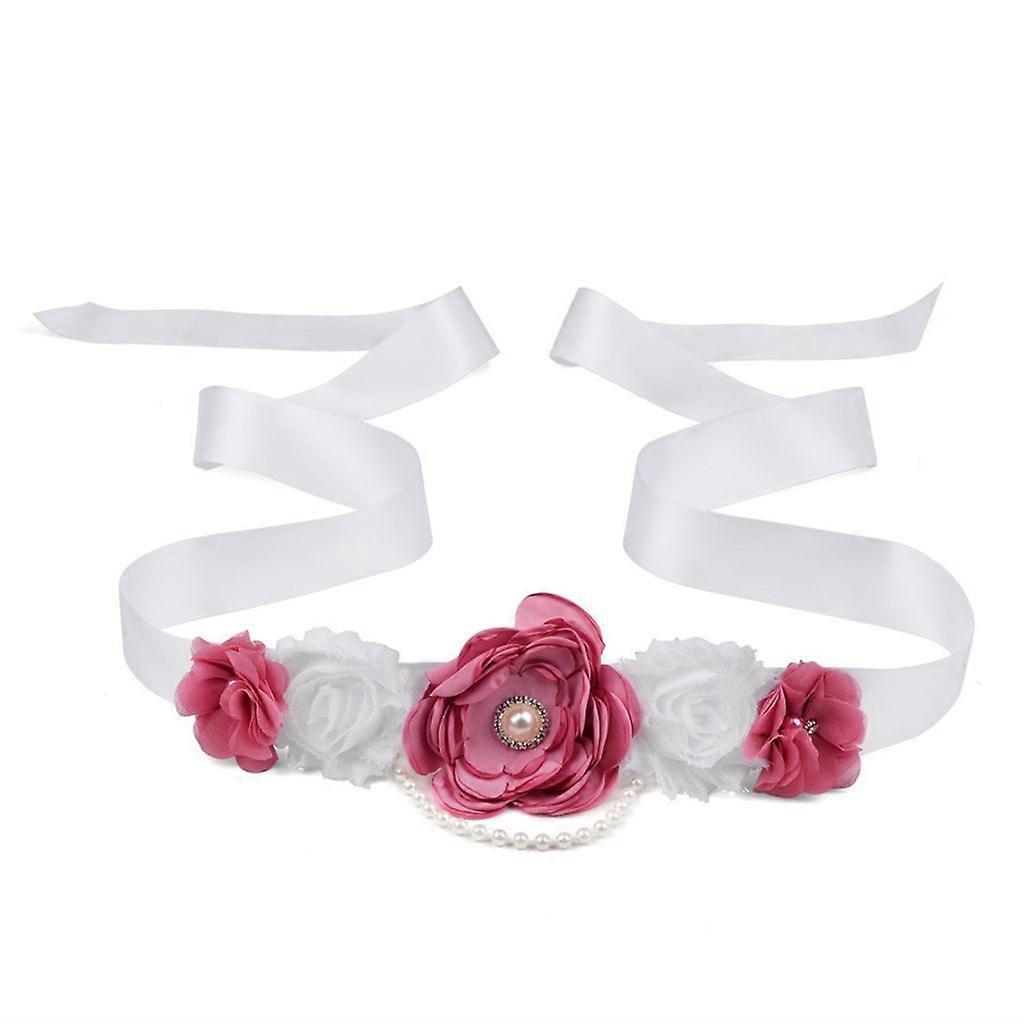 Bloem bruiloft Sash bruids riem lint Sash bloem riem bruiloft jurk Sash riem