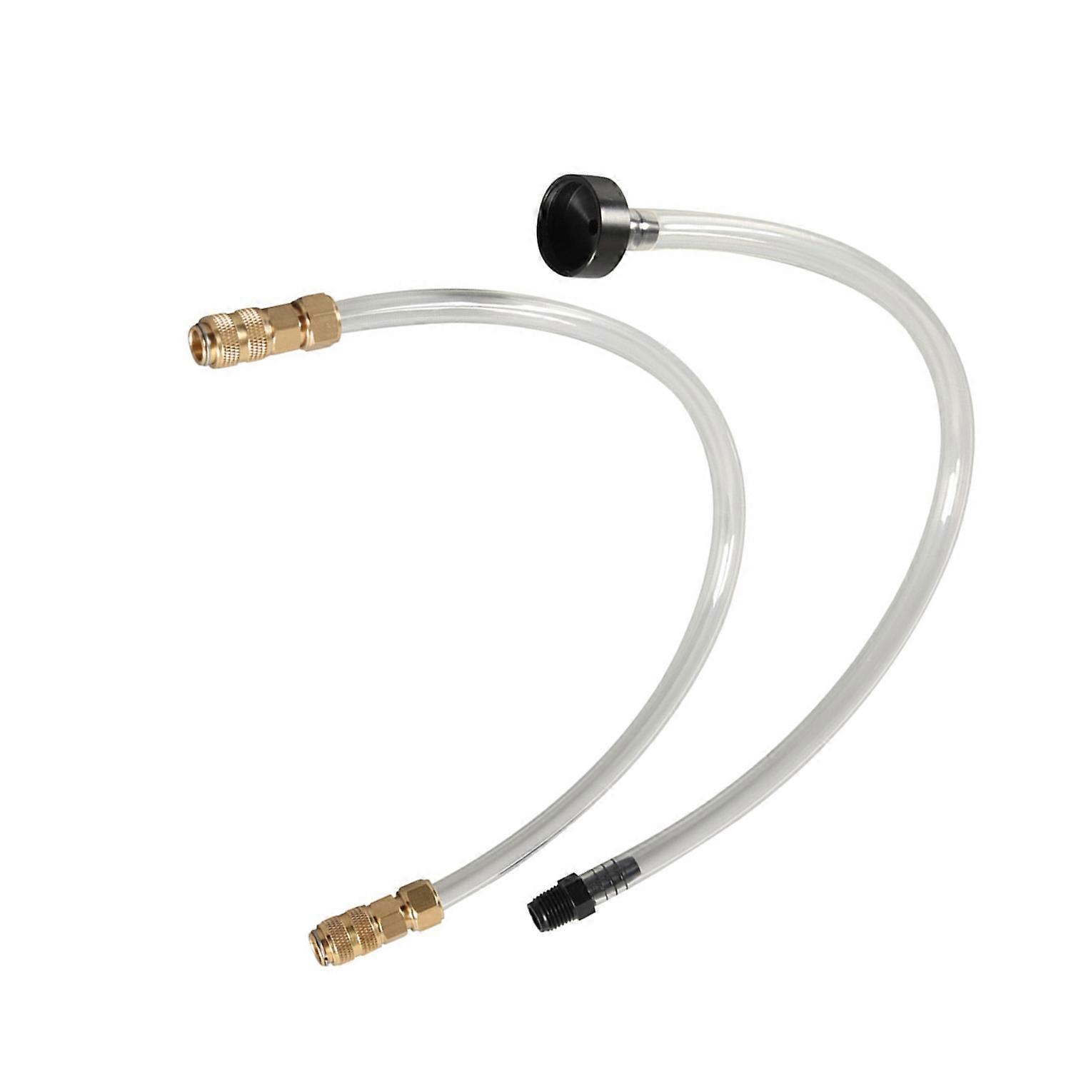 Hydraulic Steering Filler Kit Bleed Kit Fill Tube Marine Tool Rust Free Quick Connect Professional
