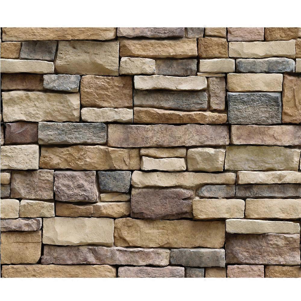 Wall Paper Brick Stone Effect Self-adhesive Wall Sticker Home Decor