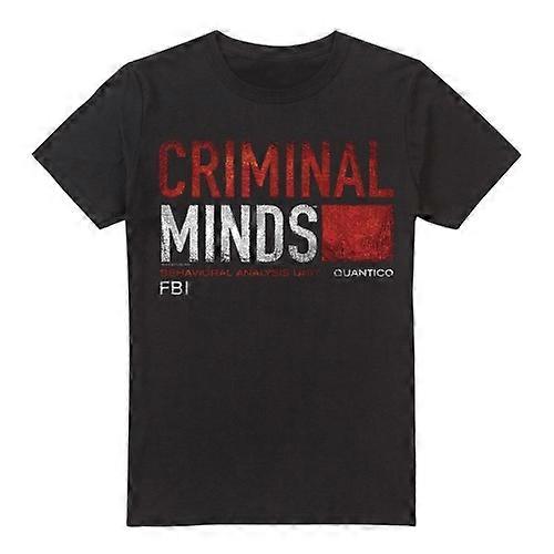 Criminal Minds Mens Title Card T-Shirt