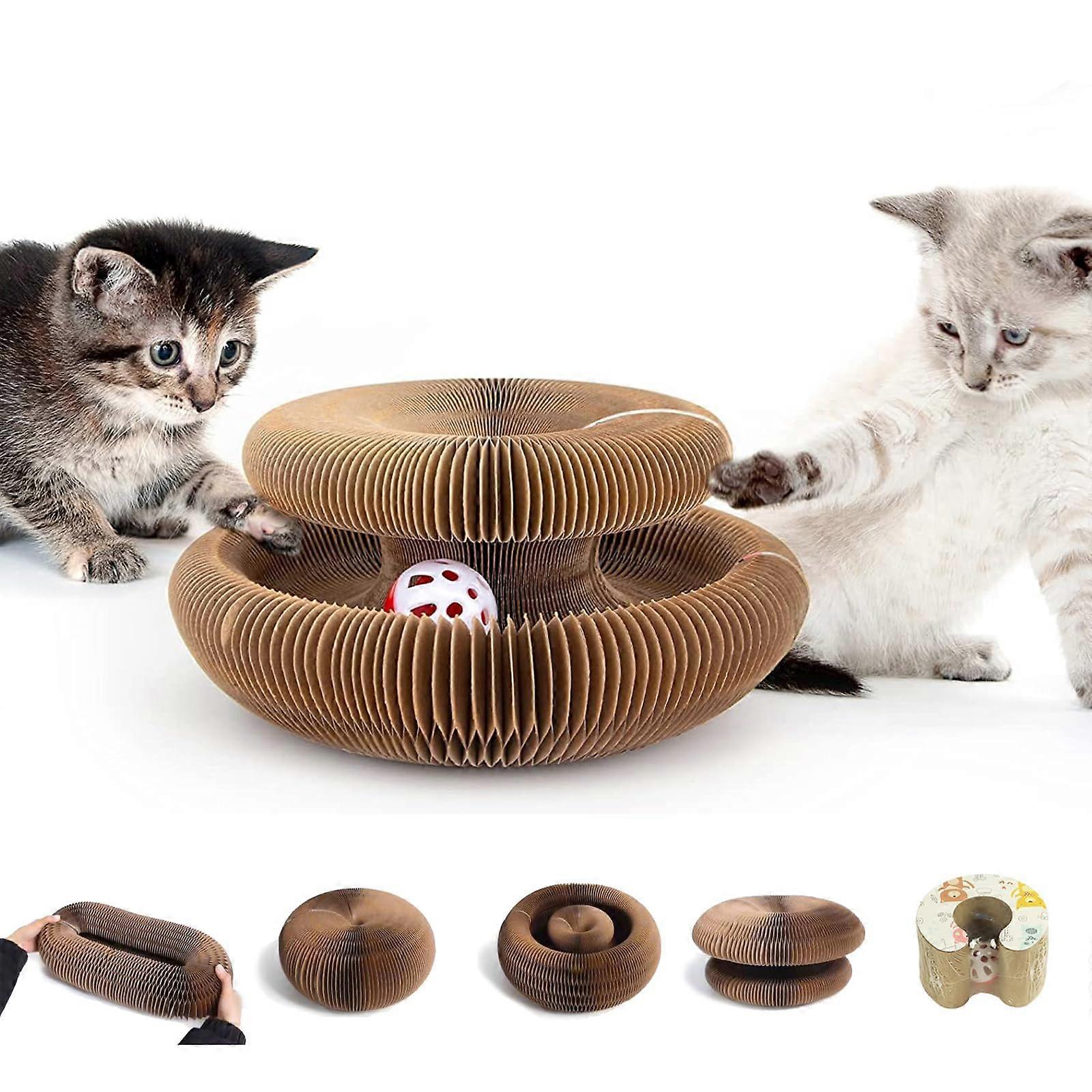 Kitty Cat Scratching Board, Magic Organ Cat Toy