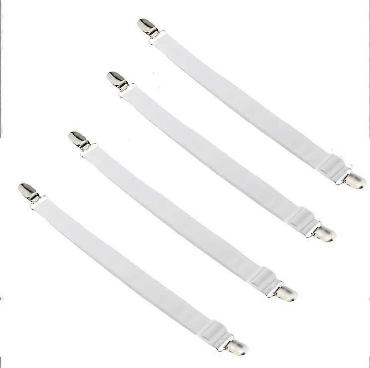 4/2/1pc Bed Sofa Sheet Clip Sheet Grippers Strap Fastener Hold Grips Elastic Clips Gripper Bedspread