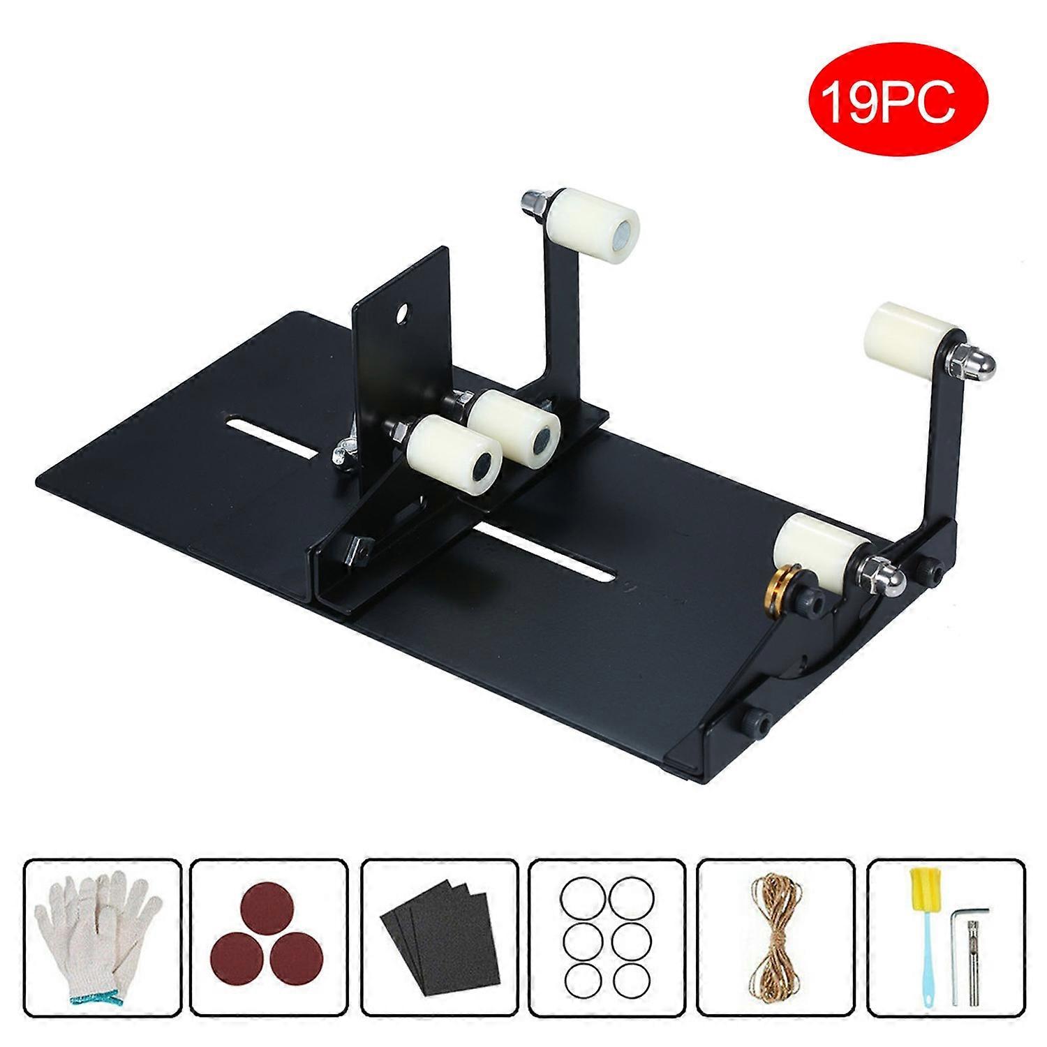 Glass Bottle Cutter Bottle Cutting Tool Kit for Cutting Square Round Bottle Stainless Iron Black