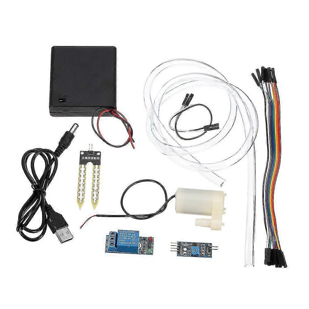 Diy Automatic Irrigation Module Kit Soil Moisture Detection Automatic Watering Pumping