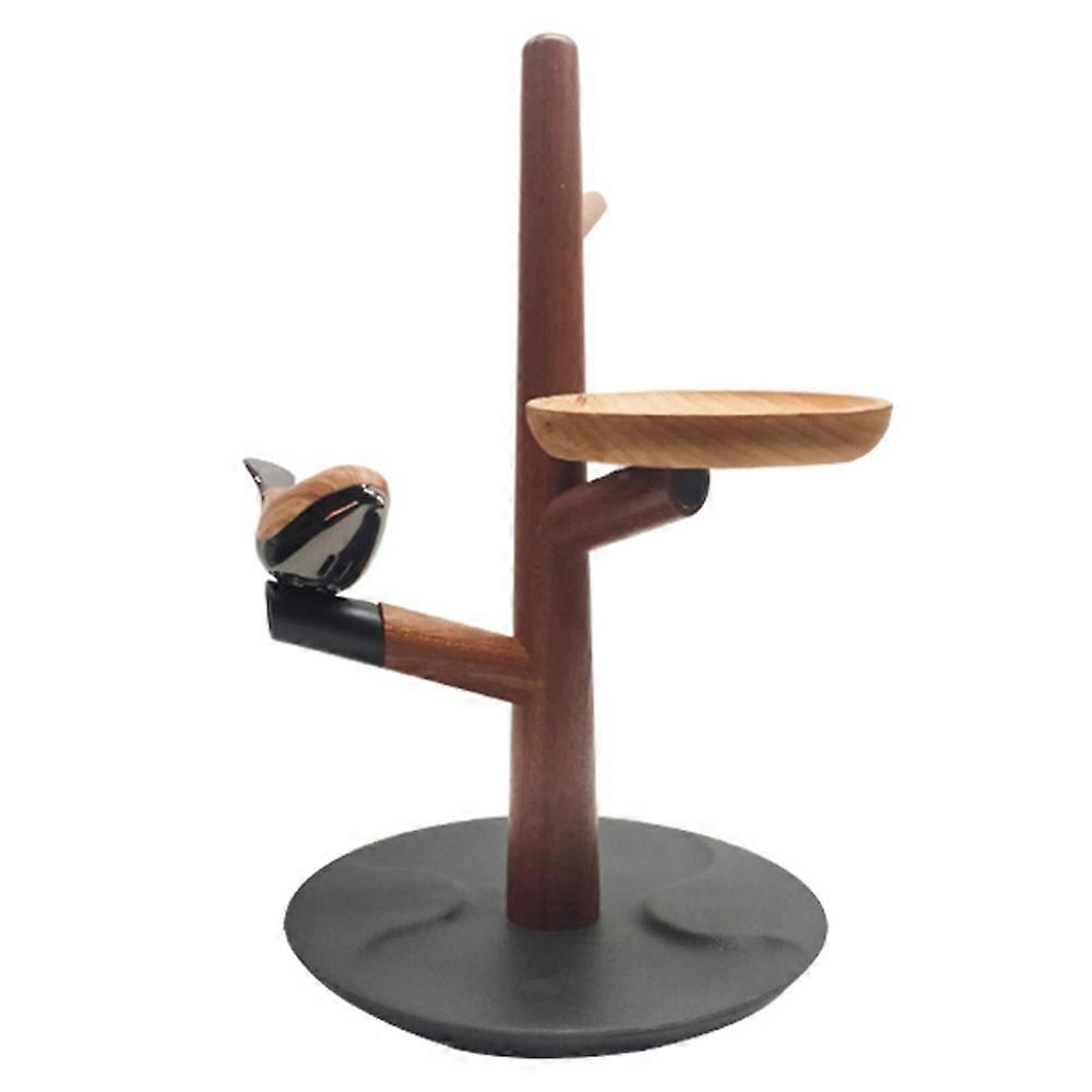 Q3 Bois Chargeur Sans Fil Haut-parleur Bluetooth Veilleuse Charge USB Intelligent Détection Humaine Magnétique