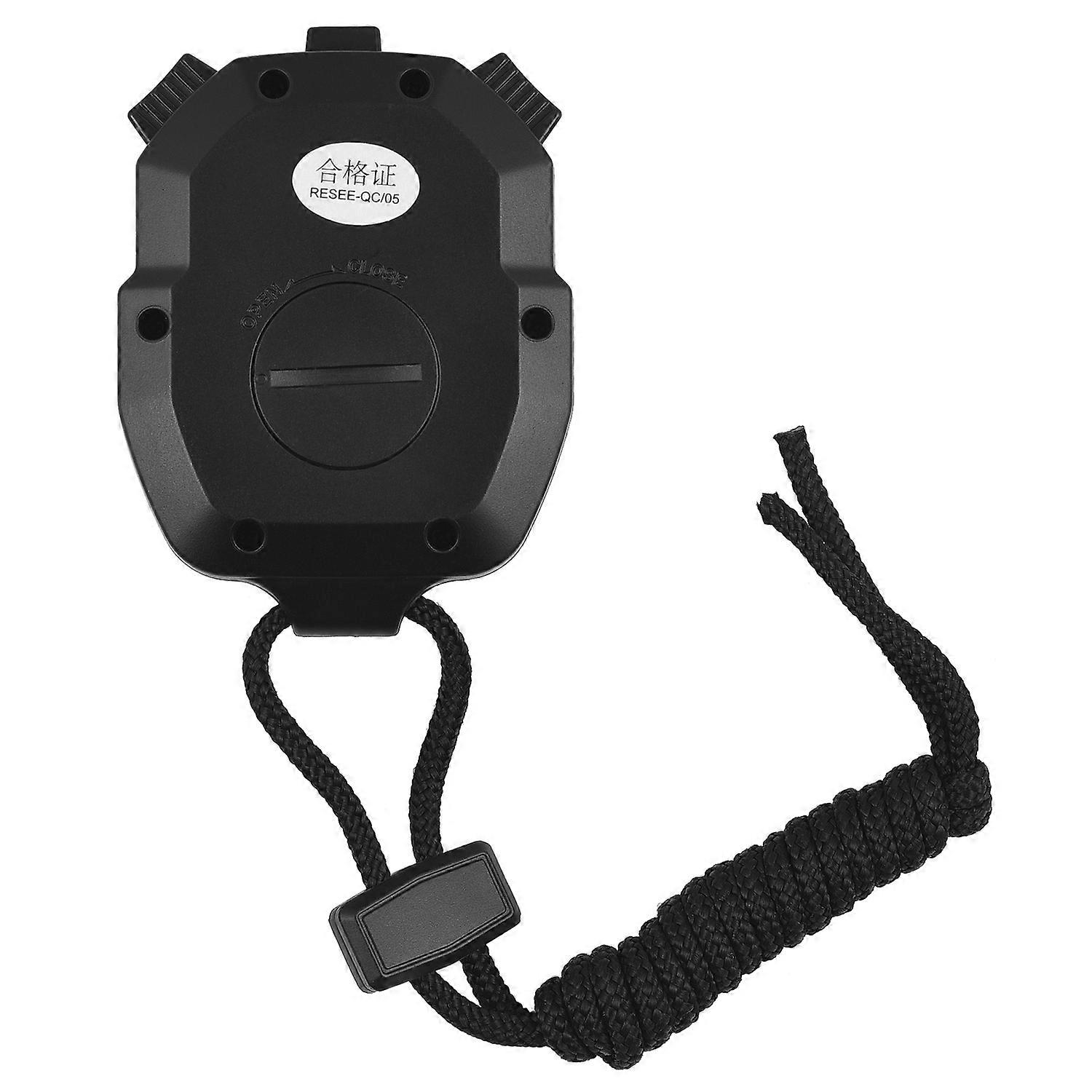 Sports Stopwatch Timer 10 Memory Digital Stopwatch 3 Rows Display Large Screen Stopwatch