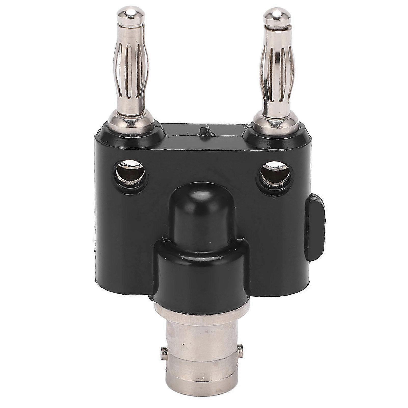 BNC Female to Banana Plug Connector Adapter Oscilloscope Testing Accessory Parts