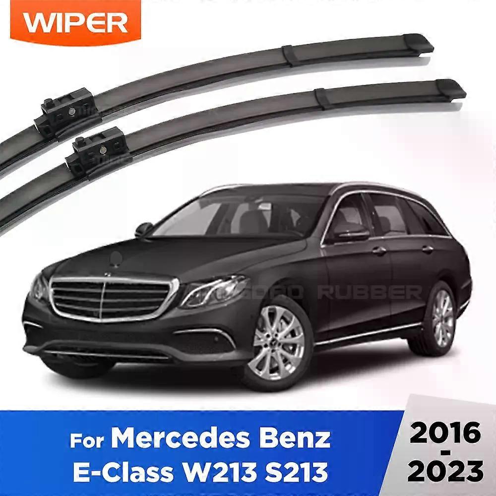 For Mercedes Benz E-Class W213 S213 2016 - 2023 Wiper LHD Front Wiper Blades Windshield Windscreen Window Brush 24"+22"