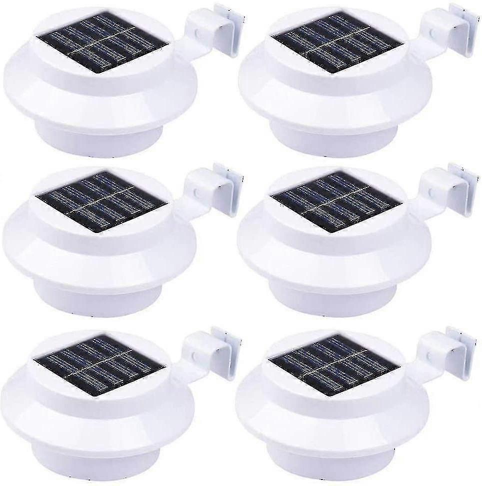 Outdoor Decoration Solar Lights, Energy Efficient Durable ABS Material Lamp for Automatic Nighttime Illumination, No Drilling Installation for Easy