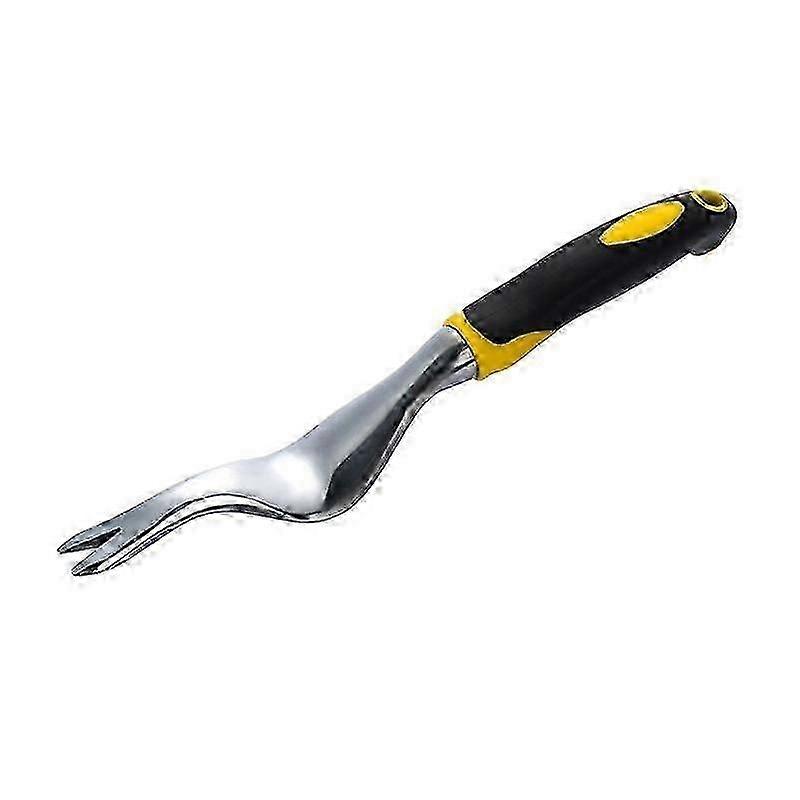 Garden tool set aluminum alloy drafter, weeder tool with silicone handle (A)