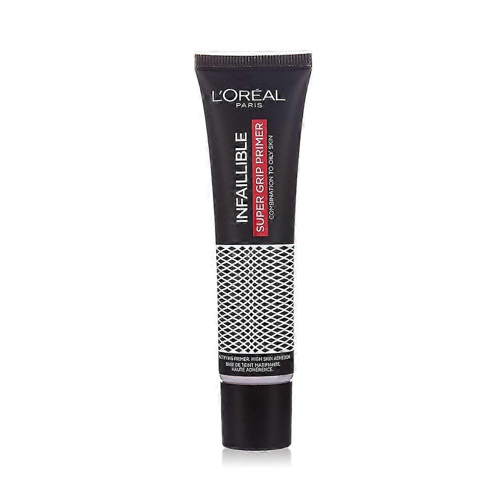 3 x L'Oreal Paris Infaillible Super Grip Primer 35ml - Combination/Oily Skin