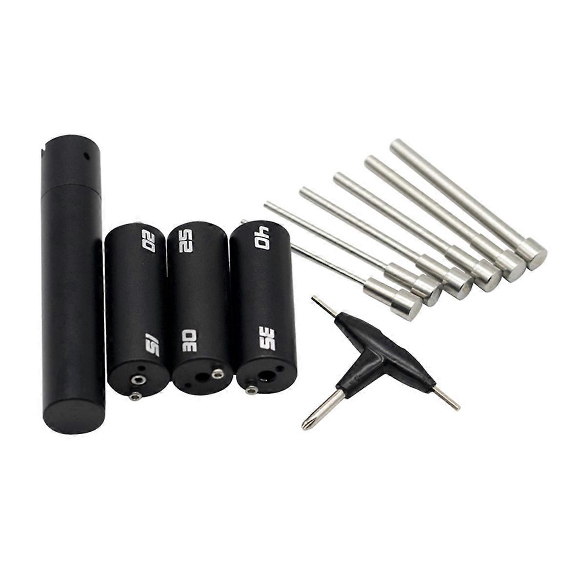 os jogos do gabarito da bobina de 1.5mm-4.0mm escolhem o enrolamento do fio de Clapton do fio com 6 diâmetros diferentes Wrappe firmemente