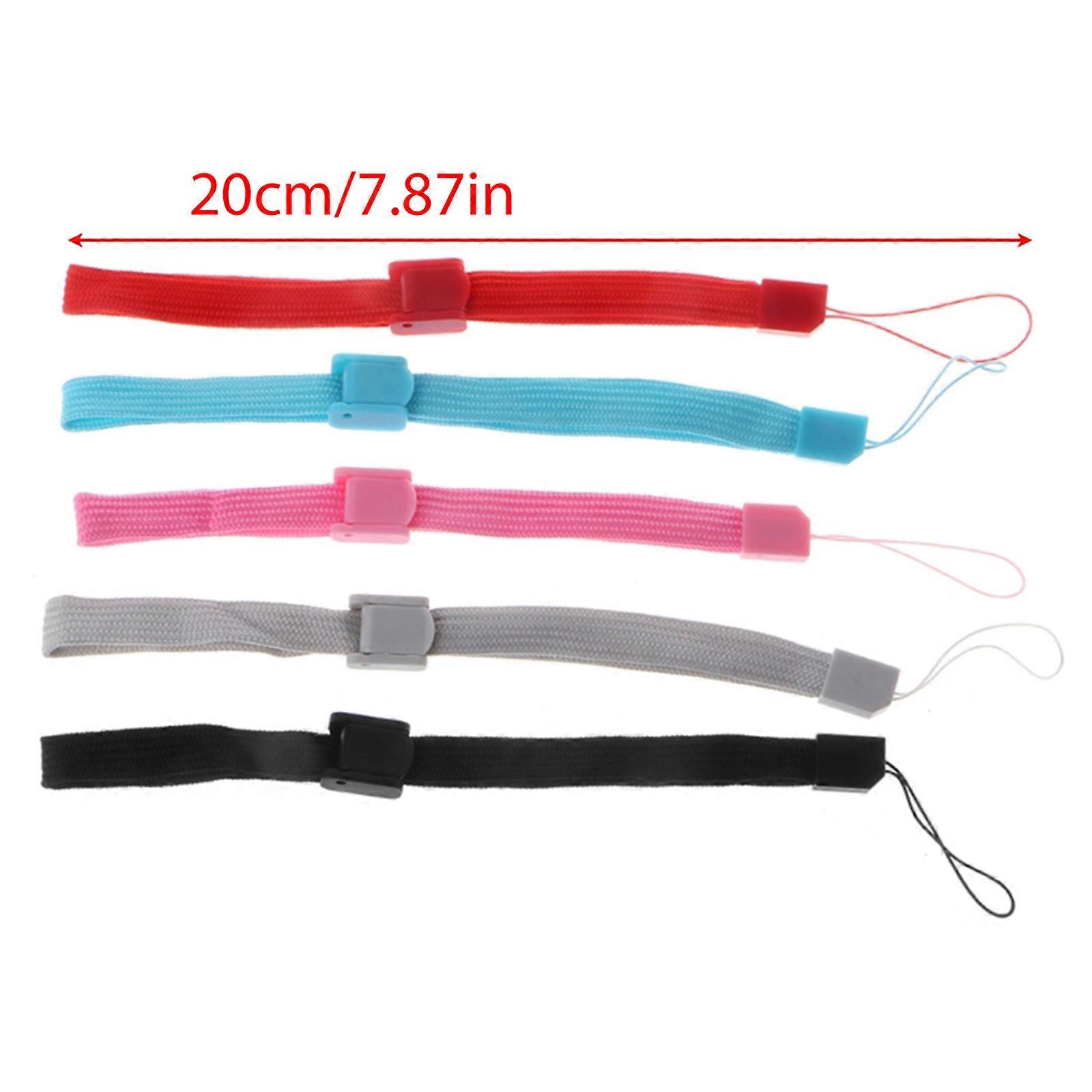 Adjustable Hand Wrist Straps for Remote Controller Navigation Controller Phone  Black