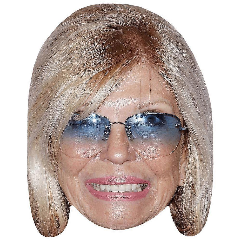 Nancy Sinatra (Glasses) Celebrity Mask, Flat Card Face