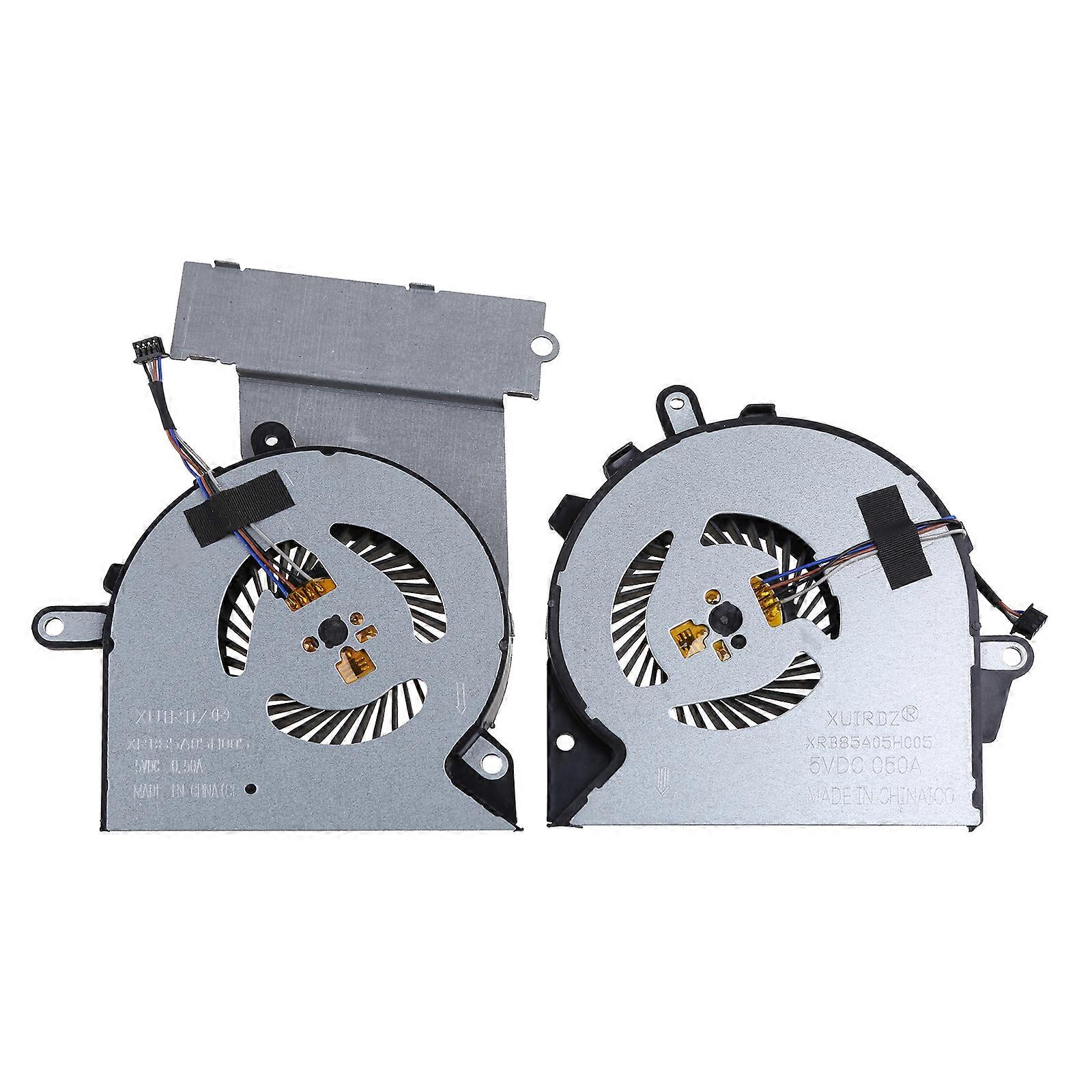 مبرد الكمبيوتر المحمول لمروحة تبريد وحدة المعالجة المركزية لوحدة المعالجة المركزية OMEN 15-CE 17-AN TPN-Q194 929455 929456-001 NFB74A05H-001 NS75B00-16M02 NS85B00-16M03 NFB76A05H-001 G3A-GPU