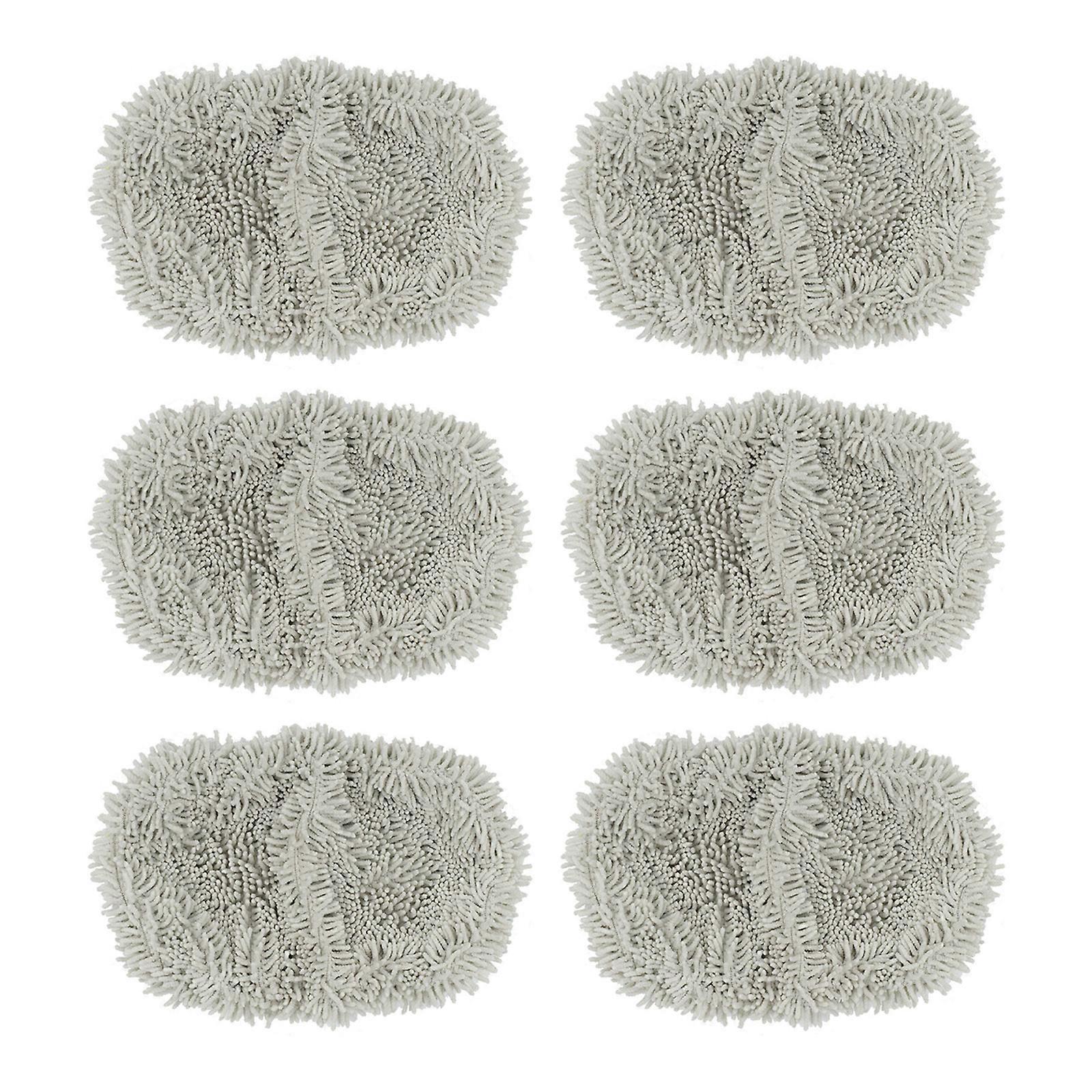 4/6pcs Replaceable Floor Mop Pad for Sweeper XL Mop Reusable Microfiber Mop Cloth Hand Cleaning Pads Wet/Dry M