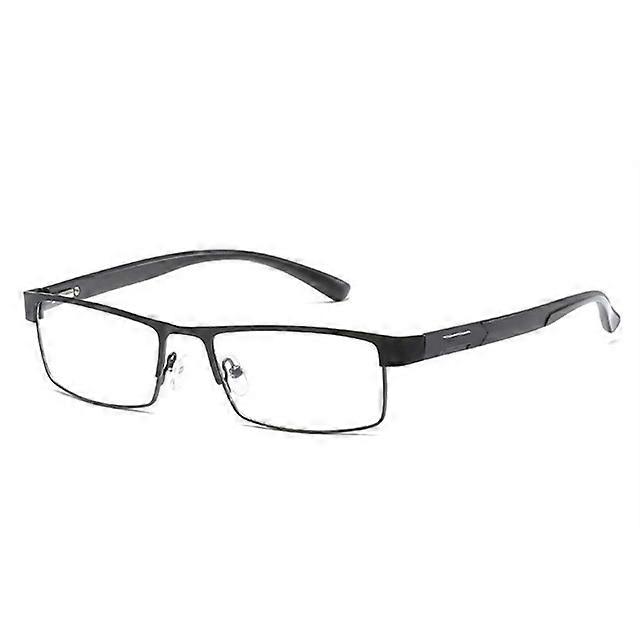 Simple Matel Frame Reading Glasses Hyperopia Eyeglasses +2.50D