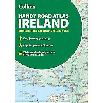Collins Handy Road Atlas Ireland: Práctico mapa de Irlanda utilizando una cartografía clara y detallada