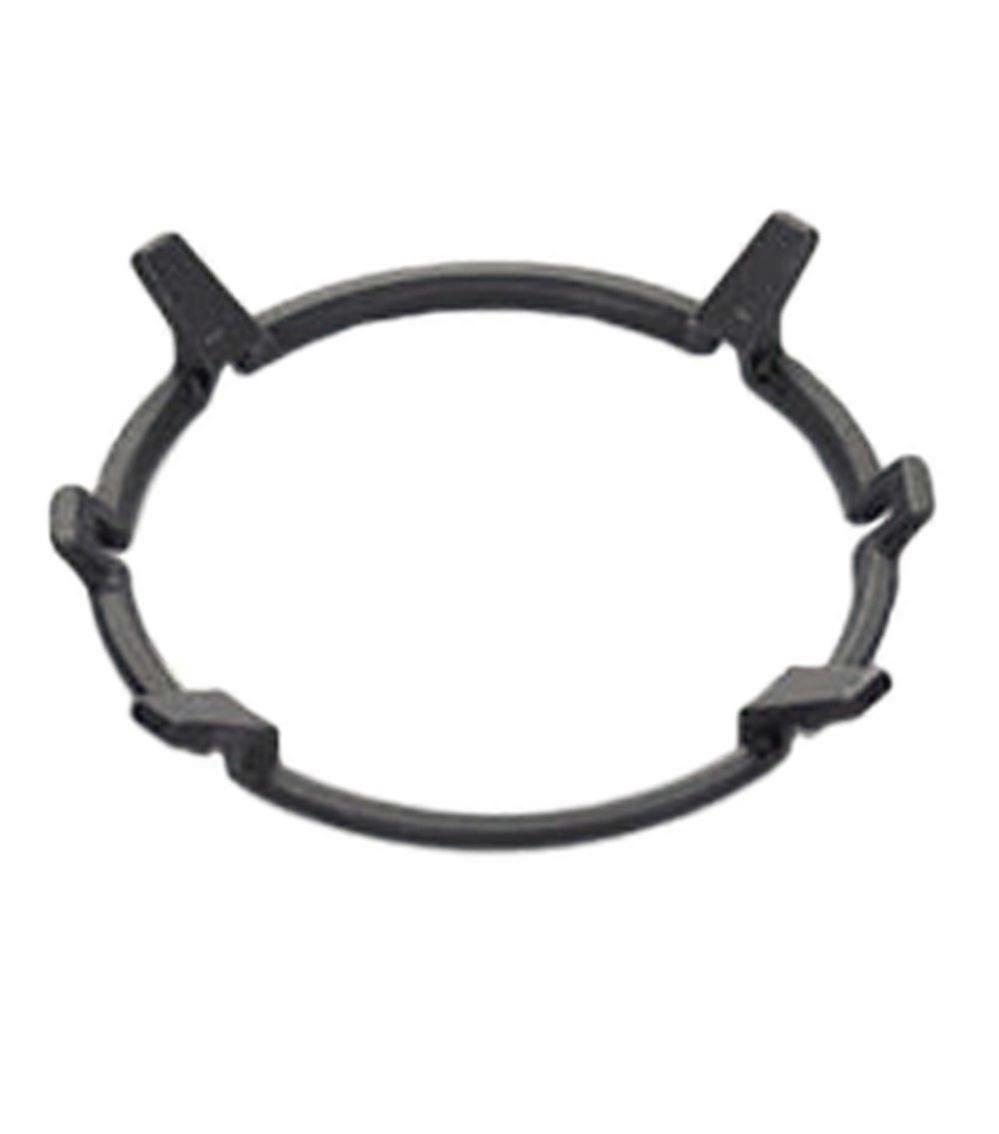 Wok Ring Non-Slip Black Cast Iron Trivet for Gas Hob Cooktop, Wok Support Ring, Pan Holder Stand and Stove Rack