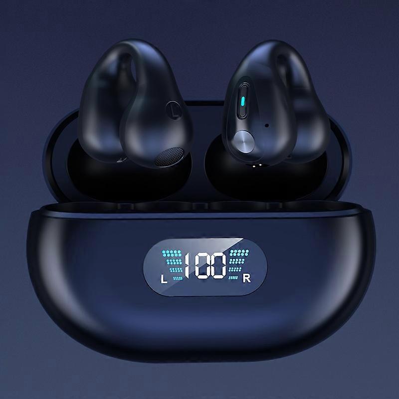 TWS Bluetooth 5.3 Wireless Earclip Bone Conduction Noise Reduction Bluetooth Headphone Q80