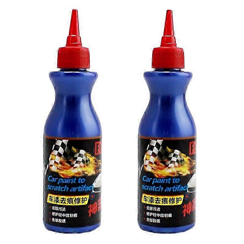 2pcs Car Remover For Deep Scratches Restorer Auto Wax
