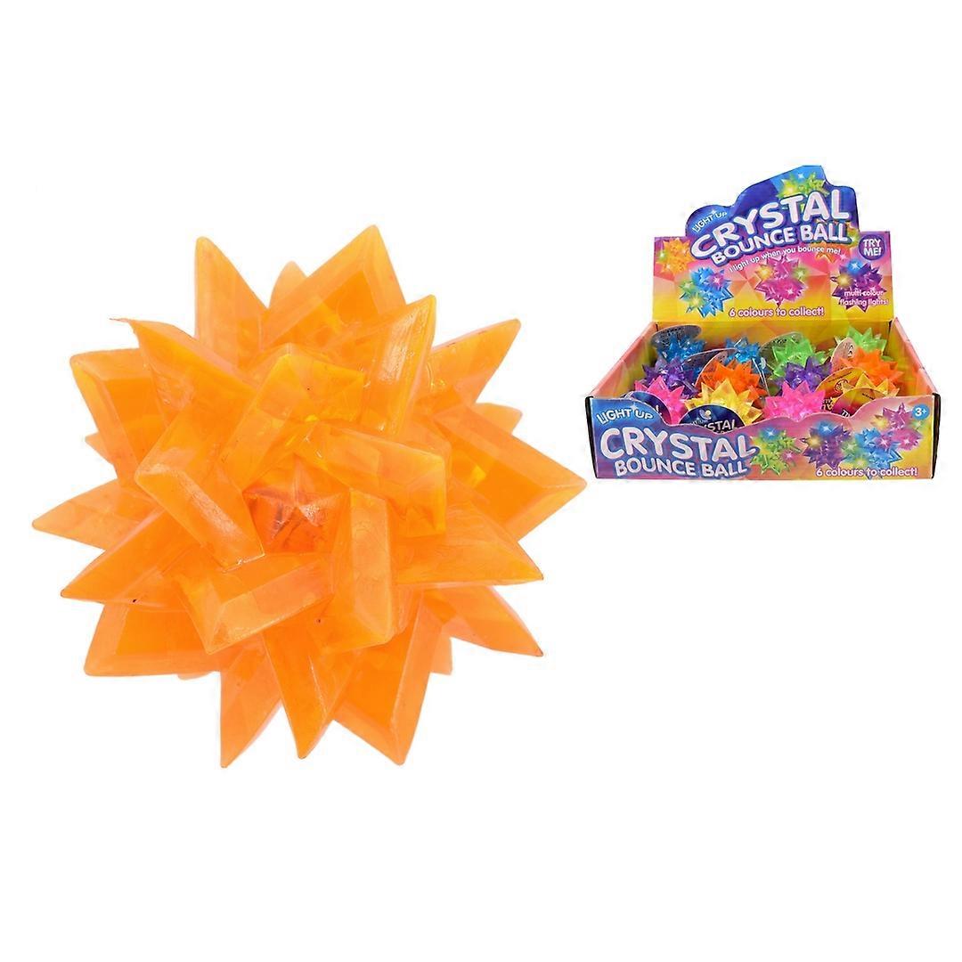 Light Up Crystal Bounce Spike Ball (One at Random)