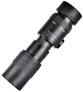 10-30x40 High Power Zoom Monocular Waterproof Telescope for Adults Hiking Hunting Camping Bird Watching with Tripod Black