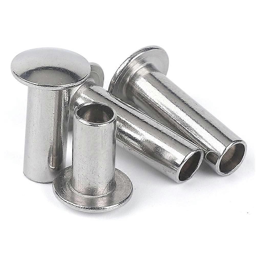 Rivets, rivets for metal,304 stainless steel large flat head semispace rivet, M4.5M5, punch flat round head GB873