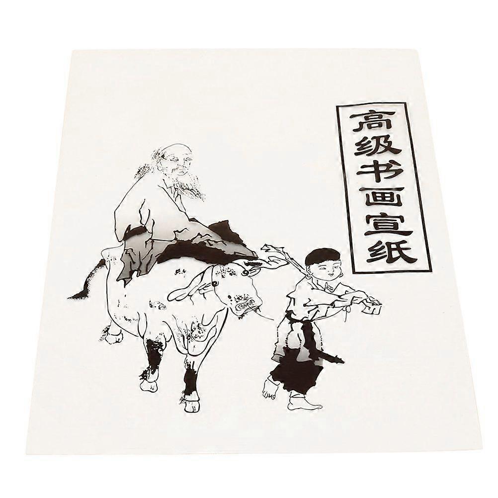 30 ark Xuanpapper Ritpapper Kalligrafipapper Sumipapper Övningspapper Blankt papper