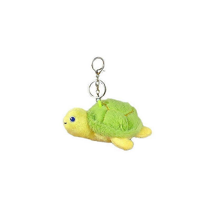 Ocean Animals Plush Toy Keychain Cartoon Shark Dolphin Seal Soft Stuffed Doll Pendant Car Key Ring Backpack Bag Decor Kid Gift