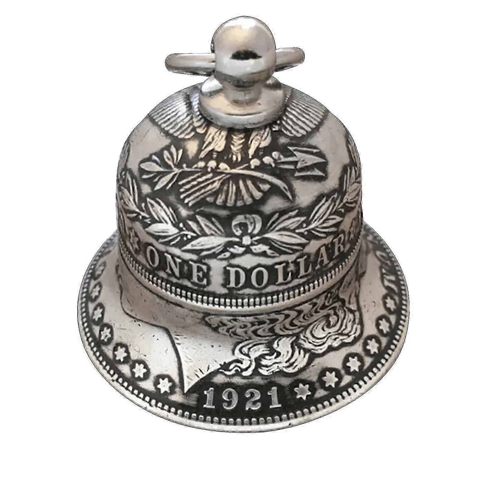 Morgan Silver Dollar Bell hopea kolikkokellot
