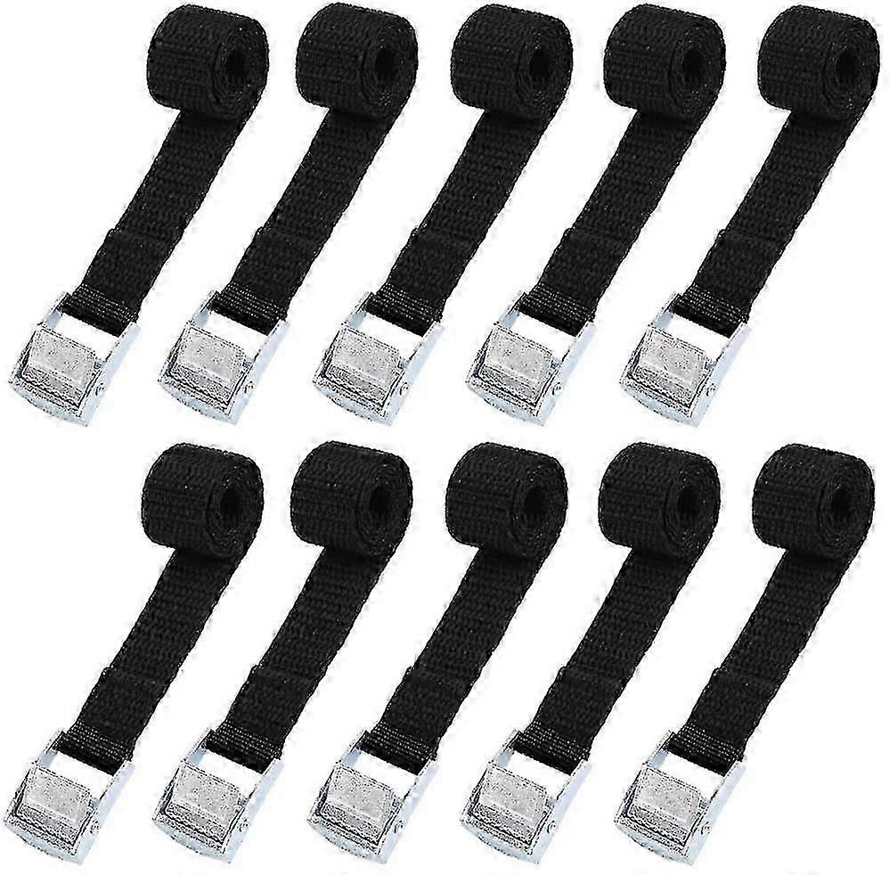 10pcs Lashing Strap, Cargo Straps Cam Buckle Tie For Lashing Kayak