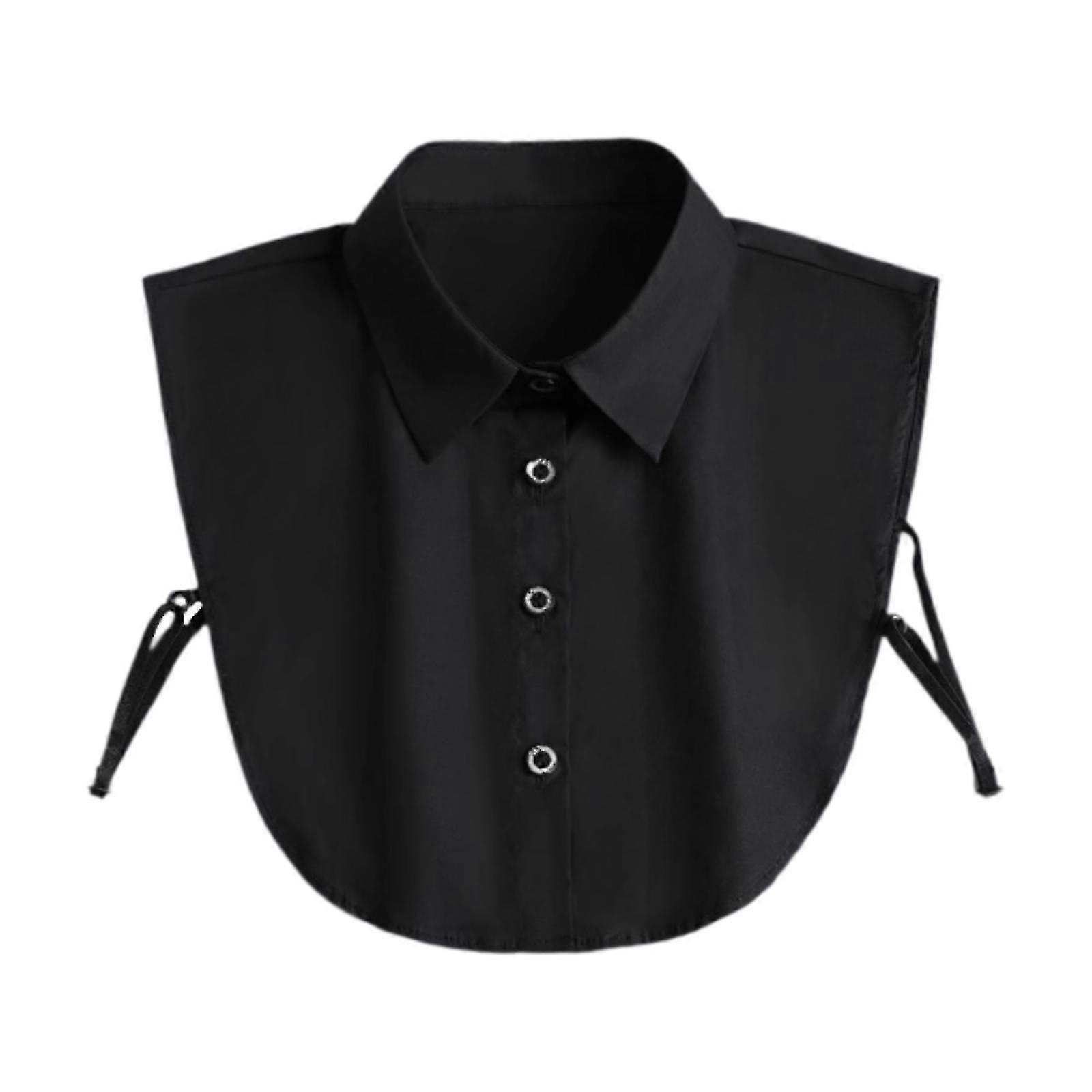 Sweater Shirt Half Shirt Blouse Collar Women False Collar Black