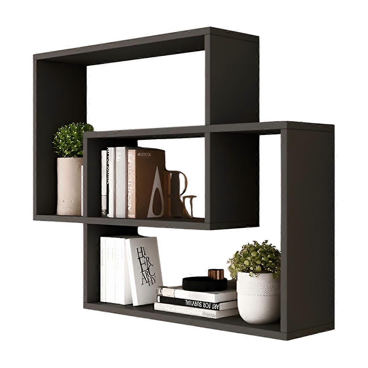 Wall Shelf Wall-Mounted Bookshelf Wall-Mounted Decorative A