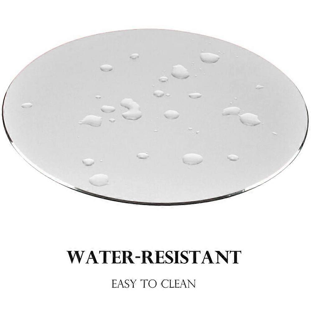 Aluminum Alloy Round Mouse Pad - Silver|Mouse Pad