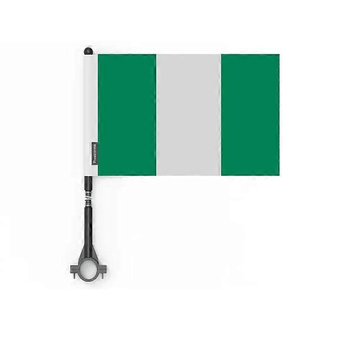 Flag - Nigeria - 10 pieces - 14 x 21 cm - Polyester - Double-sided print