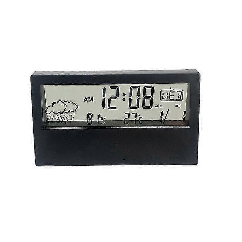 Hygro- Temperature and humidity sensor wall hanging decorative clock
