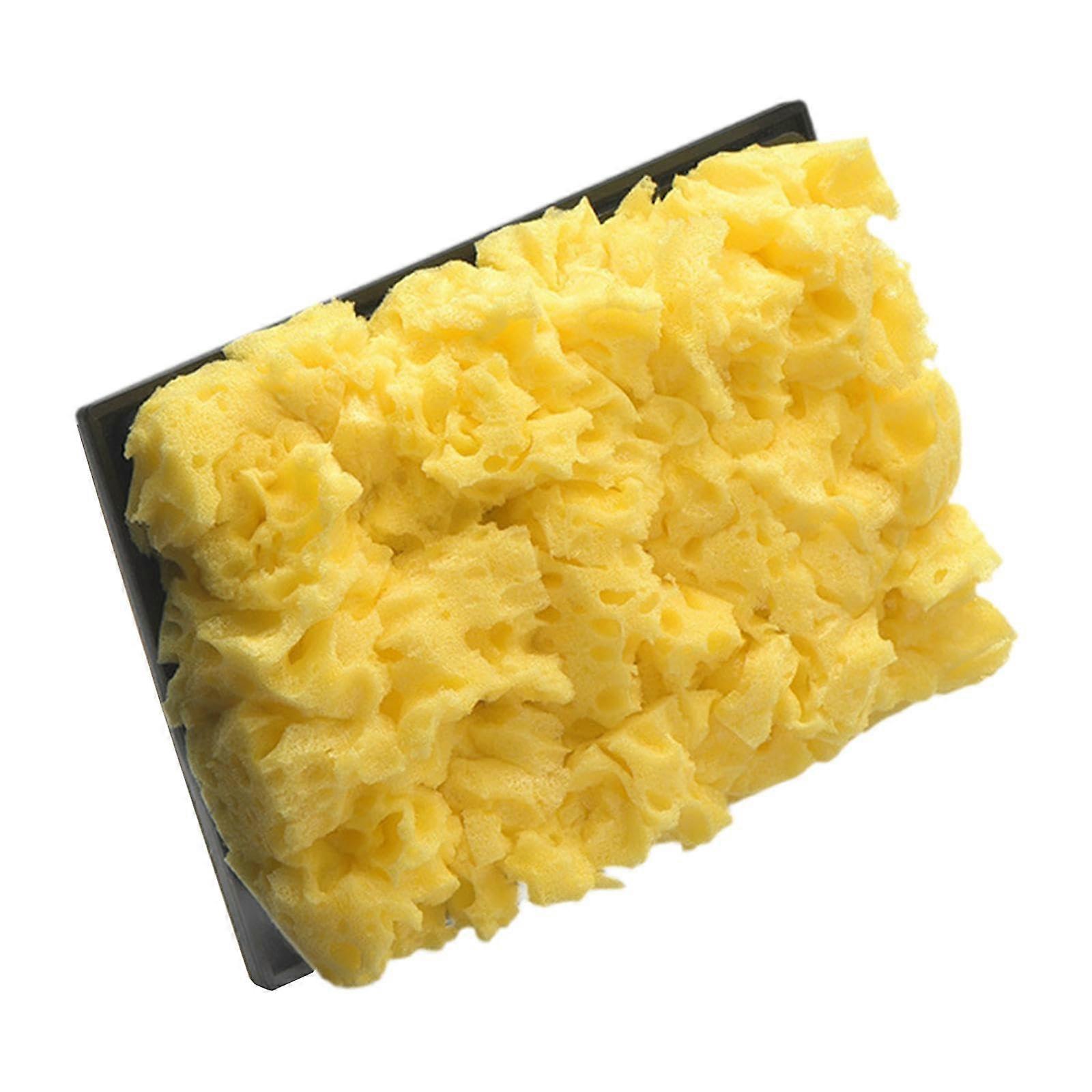 Artificial Sponge Texture Brush, Painting Texture Pattern Tool, Practical Art Painting Supplies, Decoration Brushes, Yellow Ref: 4255