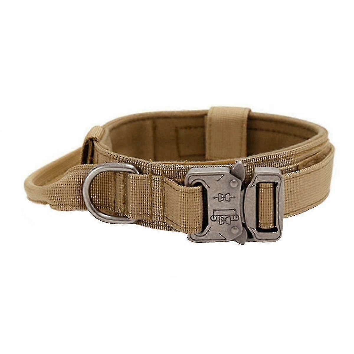 Adjustable Nylon Dog Collar with Control Handle for Training & Walking - Strong & Durable Pet Collar